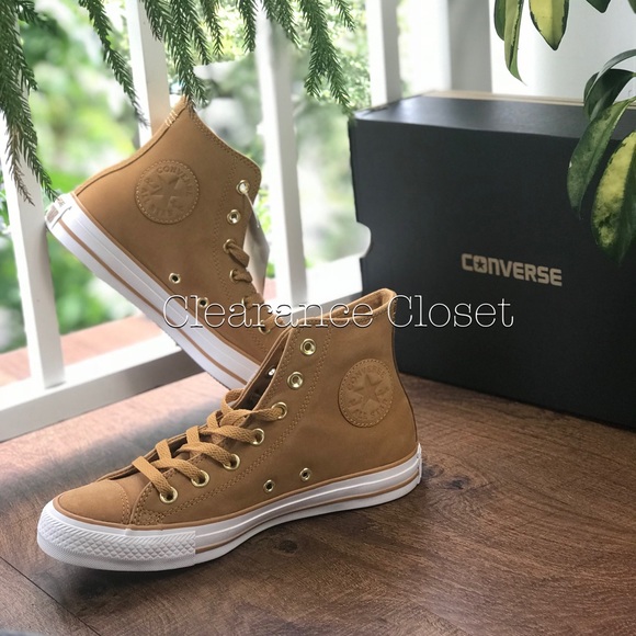 Converse Shoes - NWT Converse Ctas HI Wheat 🌾 Suede WMNS AUTHENTIC
